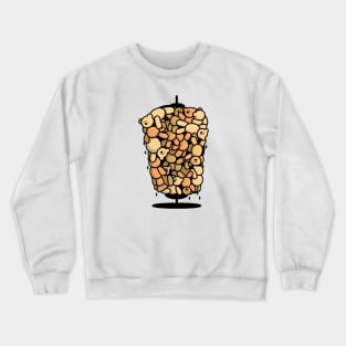 Teddy bear kebab Crewneck Sweatshirt